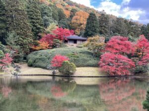 紅葉の修学院離宮