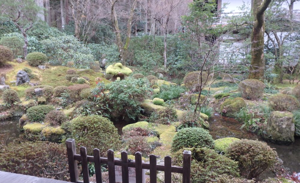 三千院　池泉鑑賞式庭園の聚碧園
