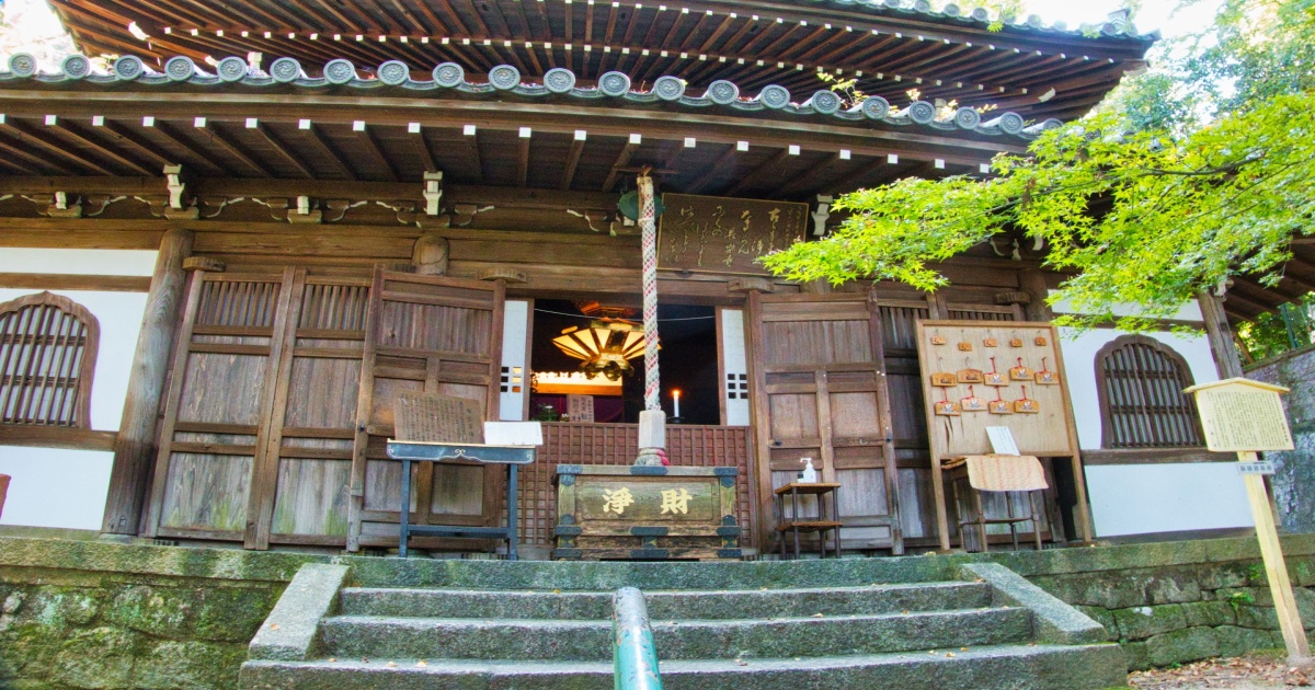 京都・東山にある長楽寺の相本堂